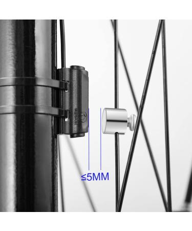 Wireless Bike Speedometer & Odometer with Backlight Display - Waterproof Cycling Computer for Tracking Speed, Distance, Time & Calories - Black - Buy Online on GoSupps.com