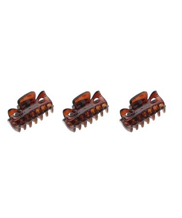 Parcelona French Classic Very Small 1 1/2 Claw Clips with Tight Spring Set of 3 Girls Hair Jaw Claw Clips Durable Styling Women Hair Accessories  Made in France (Tortoise Shell Brown) - Buy Online on GoSupps.com