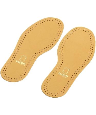 Buy Tacco 613 Luxus Thin Sheepskin Leather Insoles for Men | Anti-Odor RelaxFlex Technology | Size 10-10.5 - International Shipping Available - Buy Online on GoSupps.com