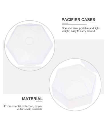 Toddmomy 5 Series Schnuller Storage Box & Clip | Baby Schnuller Shell Case | Travel Etui Carrier Bag | Durable PP Plastic for International Shipping - Buy Online on GoSupps.com
