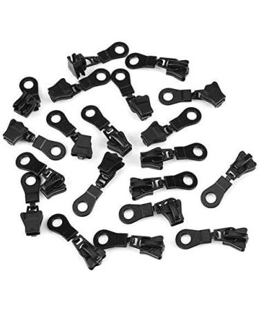 Zipper Slider Kit - 20 Metal Alloy #5 Zipper Sliders for DIY Clothing & Pockets | Fydun Zipper Repair Replacement - Buy Online on GoSupps.com