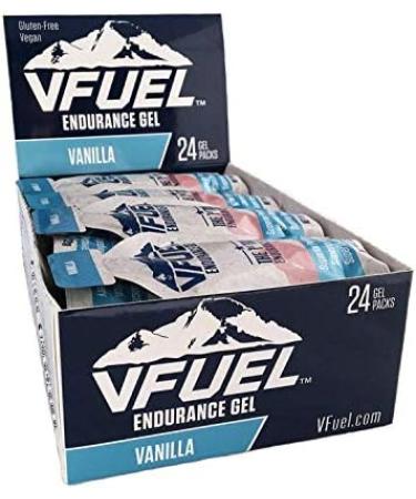 VFuel Endurance Gel - Vanilla - 1.1 Oz - Pack Of 24 - Buy Online on GoSupps.com