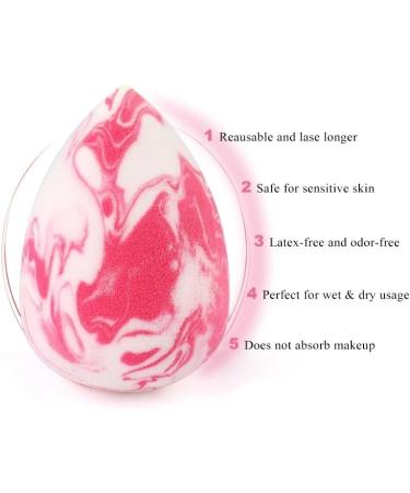 Soft And Elastic Color Cosmetics Egg Vibrant Make Up Sponge Achieve Seamless Makeup Looks Effortlessly(17) - Buy Online on GoSupps.com