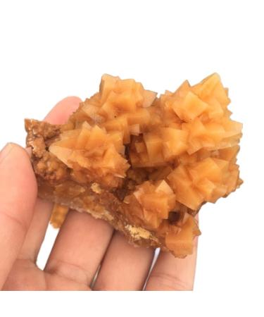 Room Decoration Natural Stone Calcite Cluster Crystal Flow Raw Quartz Point Selenite Rough Crystal Cluster Calcspar Minerals Specimen Stones (Color : 150-170g)
