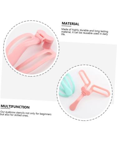 Didiseaon Mold Makeup Tools for Eyebrows Eyebrow Tracer Eyebrow Trimming Tool Beauty Products Fold - Buy Online on GoSupps.com
