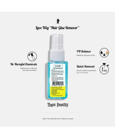 SILSTAR Professional Lace Wig Glue Remover - Safe Gentle & Effective Bond Dissolver for Frontal Closures & Hairpieces - Buy Online on GoSupps.com