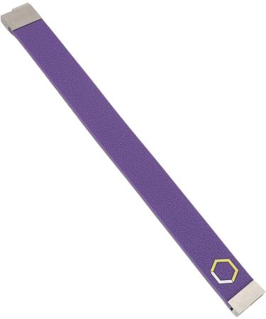 Buy Adjustable Silicone Negative Bracelet - Antistatic Sweatproof & Durable - Purple Stainless Steel Head - Buy Online on GoSupps.com