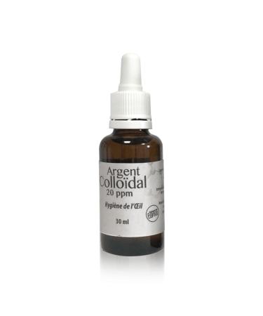 Lotion Eye Drops Colloidal Silver 20 Ppm and Roman Chamomile D 30 ml