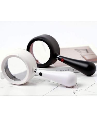 Magnifyings Educational Hobby Magnifiers Hand-Held Light with Led Lights 20 Times High-Definition High-Speed Identification Elderly Students Children Reading Magnifying Glass - Buy Online on GoSupps.com