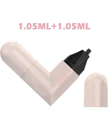 Eyeliner Stamp Double Tip Pen Smudge Resistant Ink Quick Dry Black Formula for Travel Weddings Parties Waterproof Wing Stencil Long Lasting Makeup for Women - Buy Online on GoSupps.com