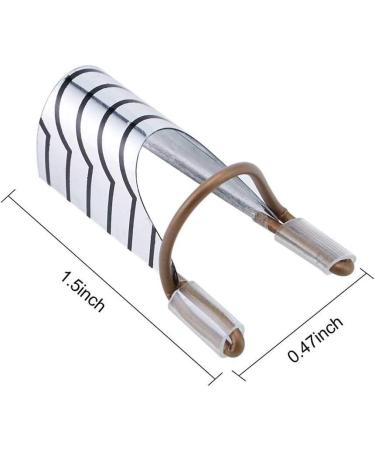 Reusable Nail Art Extension Forms - 5pcs Silver | Nail Salon & Home Manicure Accessory - Buy Online on GoSupps.com