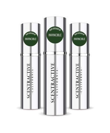 CA Perfume Impression of Paco R. Invincible For Men Replica Version Fragrance Dupes Concentrated Long Lasting Eau de Parfum Spray Refillable Atomizer Bottle 0.17 Fl Oz/5ml-X3 PACO R. INVINCIBLE IMPRESSION 0.51 Fl Oz (Pack of 1)
