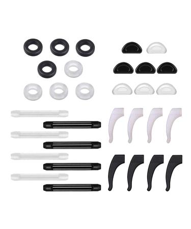 Silicone Eyeglass Temples Ear Hooks Eyeglass Holders 16 Pairs