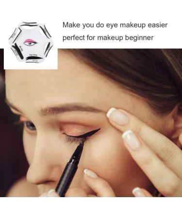 1PC Eyeliner Stencil 6 in 1 Eyeline Guide Template Eyeliner Stamp Eye Makeup Template Cat Liner Makeup Tool for Eyes - Buy Online on GoSupps.com