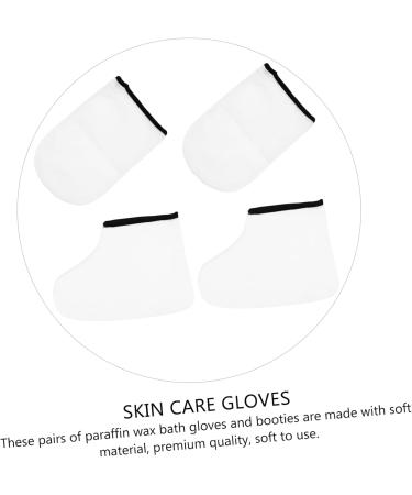 Couvre-pieds Paraffine Exfoliant 2 Paires Taille Unique Soin K rath rapie Hydratant Pied Spa Thermoth rapie Bain Cire - Buy Online on GoSupps.com