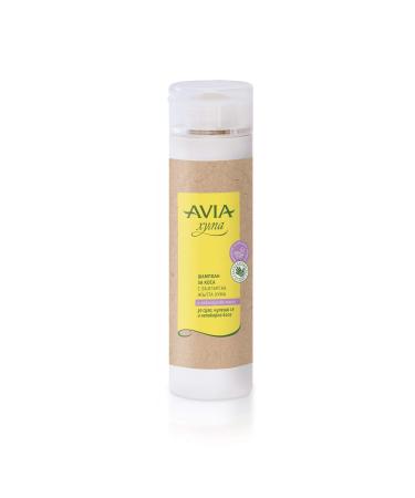 Avia Avia Shampoo 100% certified organic with world-renowned Bulgarian yellow clay and lavender oil 250 ml