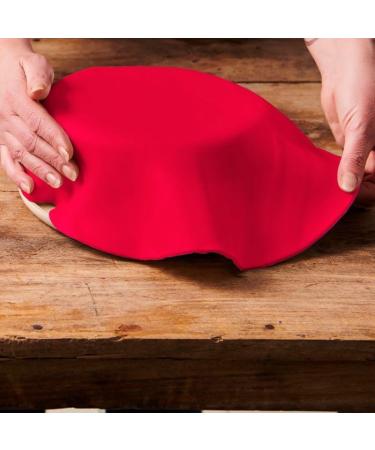 Funcakes Roll Fondant Fire Red 250g - Easy to Use Smooth & Flexible Cake Decoration | Halal Kosher Gluten-Free - Buy Online on GoSupps.com