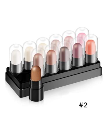 Artifun 12 Colors Eyeshadow Pencil Set - Matte Shimmer & Glitter Waterproof Kits for Long-Lasting Color - Buy Online on GoSupps.com