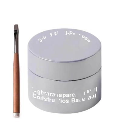 Clear Gel Nail Polish Gel Nail Glue | Natural Translucent Glue Easy Application and Long-Lasting Strength for Women at Home