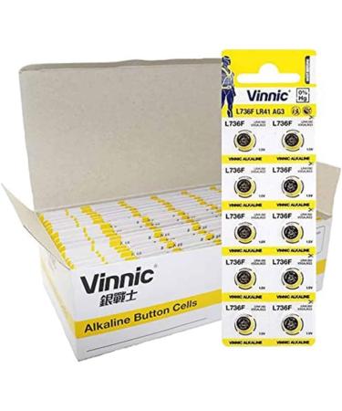 Buy Ag3 L736 192 Alkaline Battery (10 Pack) Perfect for Watches Calculators Toys Lasers & Clocks - Fast International Shipping - Buy Online on GoSupps.com