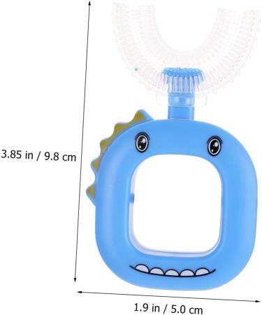 Clispeed 6 STK U-Shaped Children's Toothbrush - Full Mouth Cleaning Tools for Kids | Household Essentials for Oral Hygiene - Buy Online on GoSupps.com