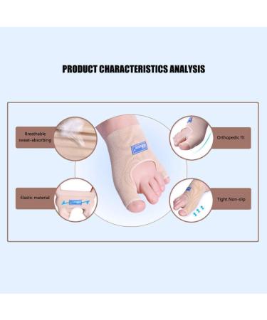 ENPAP Toe Spacers Straightener Corrector Big Splint Protectors Support Sleeve for Valgus Pain Relief | Silicone Separators and Pad | Left & Right - Buy Online on GoSupps.com