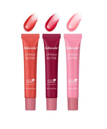 Lip Butter Balm Birthday Cake Lip Balm Cocoa Butter Conditioning Lip Mask And Lip Balm For Instant Moisture Shine And Hydration Soothing Lip Care Enhance The Texture Of Your Lips (4#5#6#)