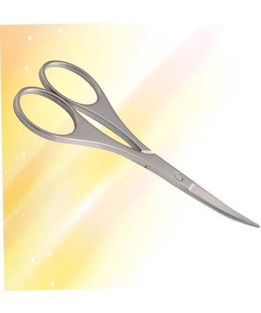 1pc Nose Hair Scissors & Eyebrow Trimmer - Precision Vibrissa Scissors for Perfect Grooming - Buy Online on GoSupps.com