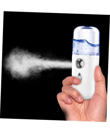 Beatifufu Nano Water Replenishing Instrument Portable Humidifiers Portable Face Steamer Hydrator White Plastic - Buy Online on GoSupps.com