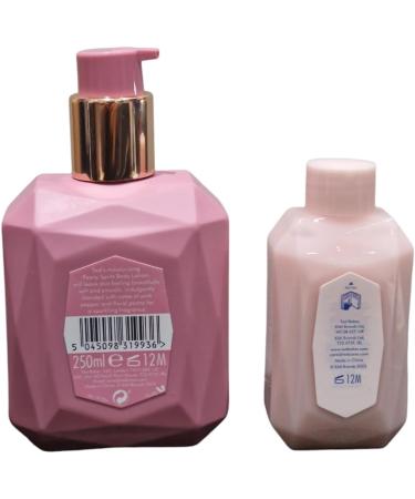 Ted peony spritz body lotion 250ml with Travel size Violet & Bergamot bubble bath 100ml - Buy Online on GoSupps.com