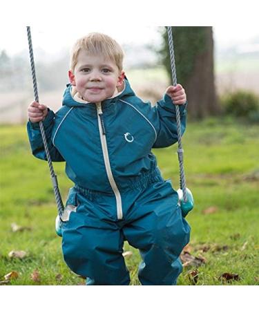 Hippychick Waterproof Fleece Lined All In One Rainsuit 18-24 Months Green - Kids Outdoor Clothing - Buy Online on GoSupps.com