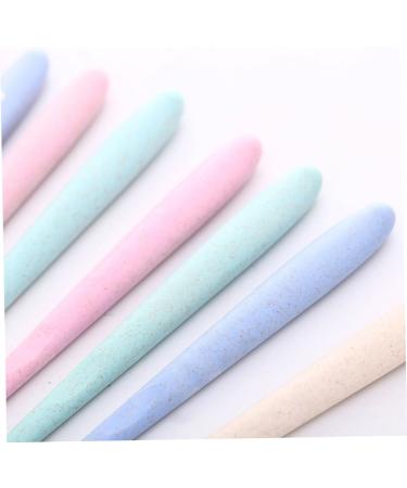 Partykindom 10-Pack Soft Charcoal Manual Toothbrushes - Eco-Friendly Compostable Bristles for Adults - Buy Online on GoSupps.com