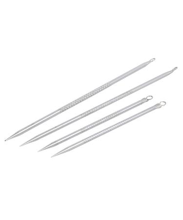 New Lon0167 Metal Acne Featured Pimple Remover Kit reliable efficacy Extractor Beauty Tools 4pcs(id:ade da 7d 8fd)