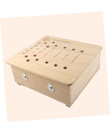 FOMIYES COSE Moxibustion Box | Safe Holder for Moxa Tools | Premium Wooden & Metal Moxa Burner Storage - Buy Online on GoSupps.com