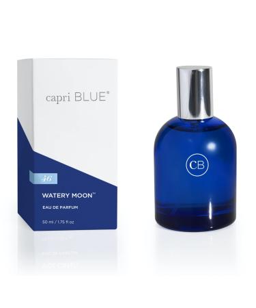 Capri Blue Watery Moon Eau De Parfum - Vegan formula - Cruelty-Free Perfume - Formulated Without Gluten Parabens Sulfates and Phthalates (1.75 fl oz) WATERY MOON 1.75 Fl Oz (Pack of 1)