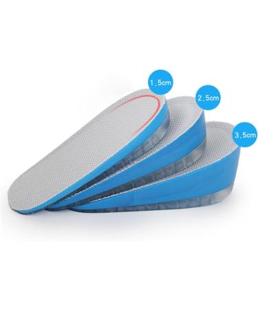 Gatuida Men's Height Increase Shoe Inserts - 3 Pairs Scent Booster Insoles Heel Lift & Cushioning for Comfort - Buy Online on GoSupps.com