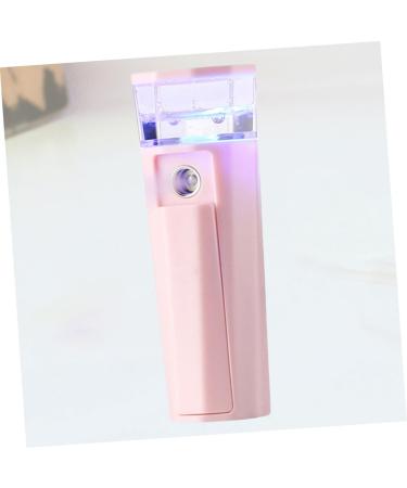 Housoutil 1pc Face Humifigier Face Portable Steamer Small Humidifiers Nano Mist Sprayer Handy Mister Face Spa Face Steamer Facial Spa Steamer Mini Hydrating Instrument Pink - Buy Online on GoSupps.com