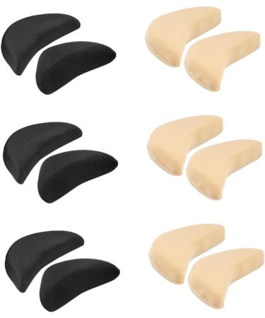 24 Pairs Sponge Toe Plug Heel Protectors | High-Heeled Shoe Cushions & Inserts for Women - Comfortable Fit for Oversized Shoes - Buy Online on GoSupps.com
