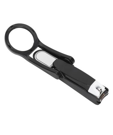 Nail Clipper User Friendly Anti Splashing Elderly Finger Nail Cutter with Magnifying Glass