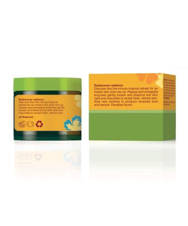 Alba Botanica Hawaiian Papaya Enzyme Facial Mask 3 oz - Natural Exfoliating Skincare - Buy Online on GoSupps.com