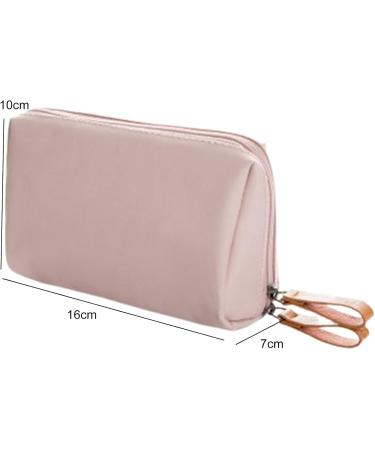 Buy Large Capacity Makeup Bag - Polyester Toiletry Bag with Smooth Zipper for Women & Girls - Travel & Home Storage in Black & Red - Buy Online on GoSupps.com