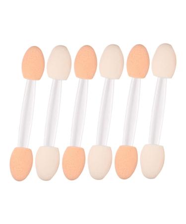 Mipcase 30pcs for Eyeliner Eye Tipped Dual Sponge Cosmetic Shadow Oval Ended Applicators