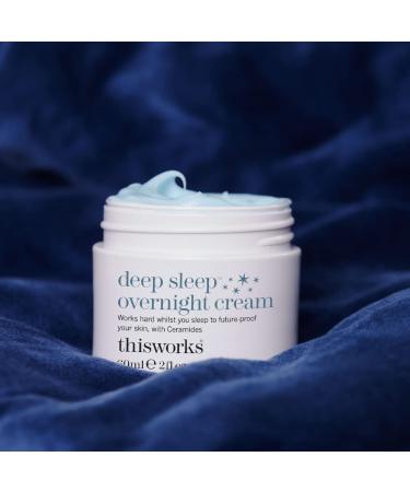 THISWORKS Deep Sleep Overnight Face Cream - Anti-Fatigue Persian Silk Tree Extract Ceramides & Copper PCA 60ml - International Shipping Available - Buy Online on GoSupps.com