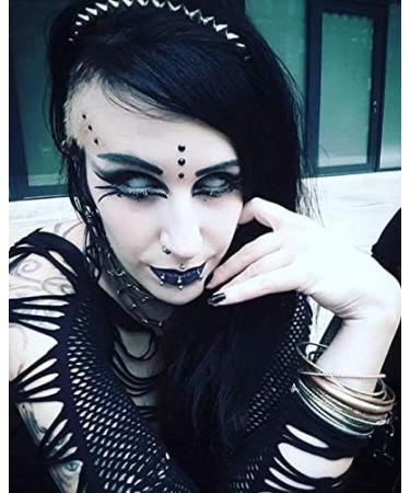 Dead Zombie Colored Contact Lenses - 100% White 60% Vision No Prescription Pack of 2 - International Shipping Available - Buy Online on GoSupps.com
