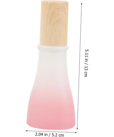 minkissy Mini Containers with Lids Cream Container Sample Containers Lip Balm Jar Beauty Product Pump Jar Empty Lotion Jar Small Jar Makeup Container Travel Glass Small Container Frosted 13x5.2cm Pink - Buy Online on GoSupps.com