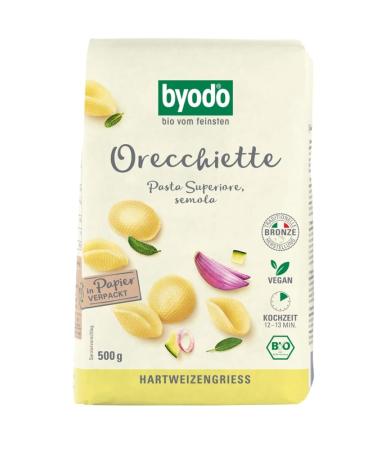 ByoDo Byodo Light Organic Orecchiette 500 g (6 x 500 g)