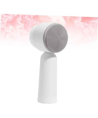 MAGICLULU Face Pore Facial Brush Cleaning Cleansing Brush Brush Face Cleansing Brush Facial Exfoliator Scrubber Brush Face Washing Brush Handheld Brush Face Brush Manual 5.5X12.5cm Grey - Buy Online on GoSupps.com