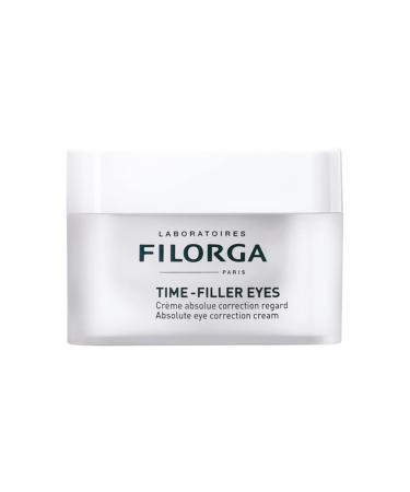 Filorga Time-Filler Eyes Daily Anti Aging and Wrinkle Reducing Eye Cream With Hyaluronic Acid to Minimize Wrinkles and Dark Circles  Lift Eyelids  and Enhance Lashes Time Filler Eyes