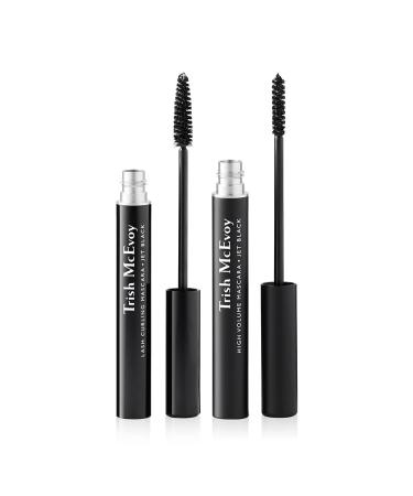 Trish McEvoy Lift and Volume Mascara Duo Includes Full Sized Lash Curling Mascara and High Volume Mascara 2 Piece