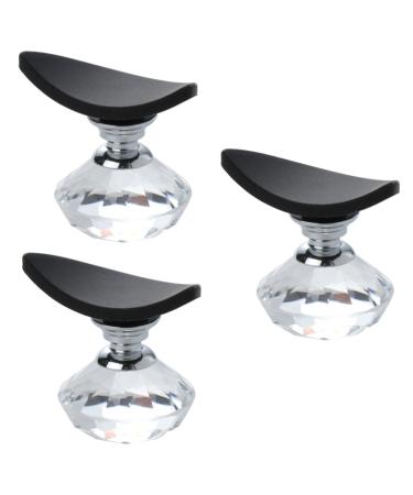 Beavorty 3 Pcs Eyeshadow Eye Shadow Seal Makeup Eye Shadow Stamp Crease Tool Die Crystal 5X4cmx3pcs As Shownx3pcs